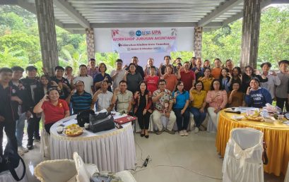 Workshop Rancangan  Pembelajaran Semester Jurusan Akuntansi di Desa Kinilow Kota Tomohon