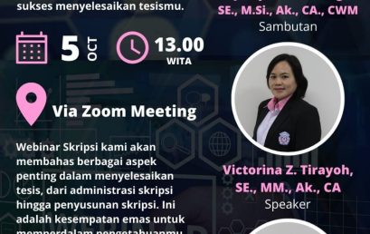 Webinar Skripsi HIMAJU Akuntansi Bidang Keilmuan Dan Penalaran Periode 2023/2024
