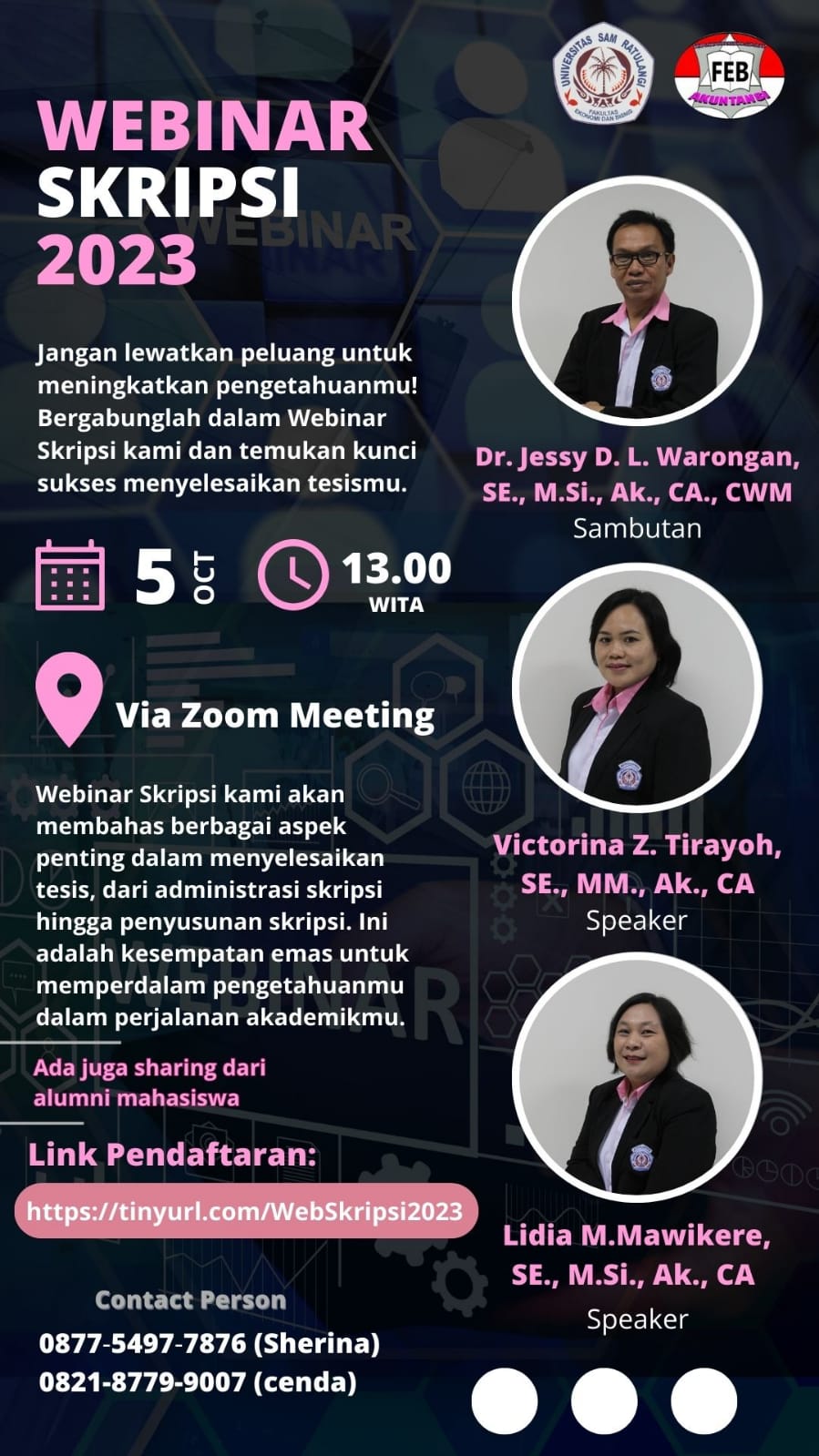 Webinar Skripsi HIMAJU Akuntansi Bidang Keilmuan Dan Penalaran Periode 2023/2024