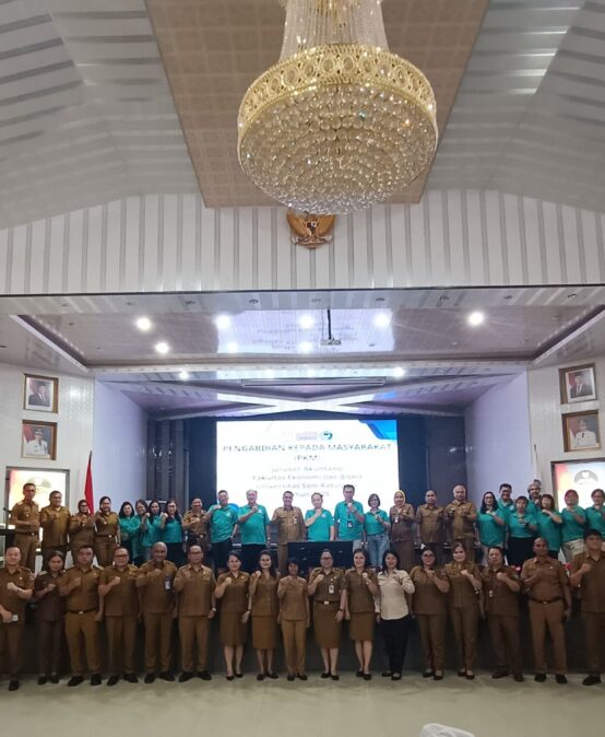 Sinergi Akademisi dan Pemkot Bitung: Penguatan Tata Kelola dan Keuangan Daerah melalui PKM Jurusan Akuntansi FEB Unsrat